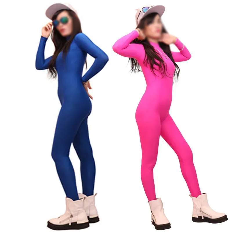 Sexy high neck full body jumpsuit, tight fitting GN23 fashion yoga, gymnastics, ballet costume