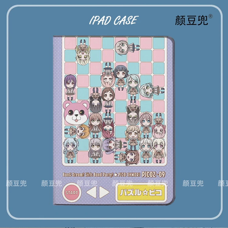 

BanG Dream! It's MyGO Anime для Samsung Galaxy Tab A7Lite 8.7 2021, чехол S9 Plus, тройной чехол-подставка Galaxy Tab S6 Lite Tab S8 S7