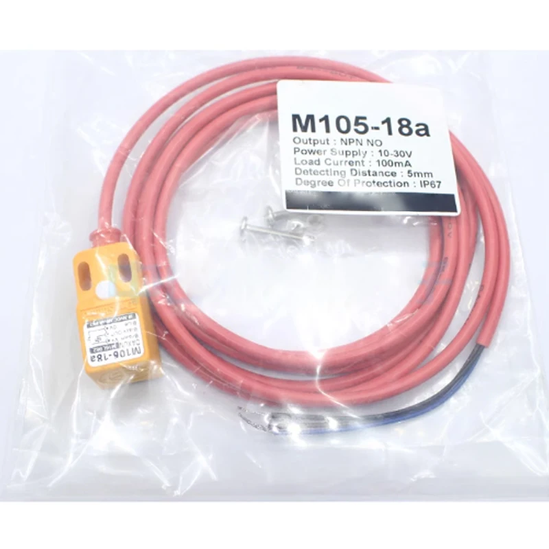 

M105-18A Switch Sensor NPN NO 10-30VDC IP67 100mA 100% New & Original