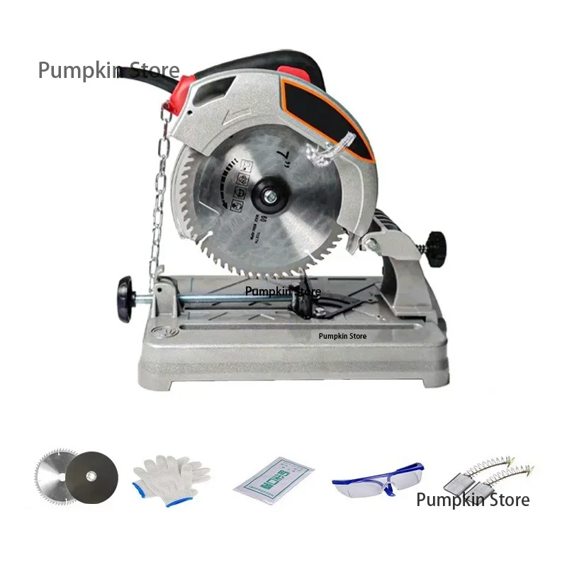 Multi-Function Profile Cutting Machine Large Power Metal Steel Saw 2200W 220V Section Bar Cutting-Off Grinder