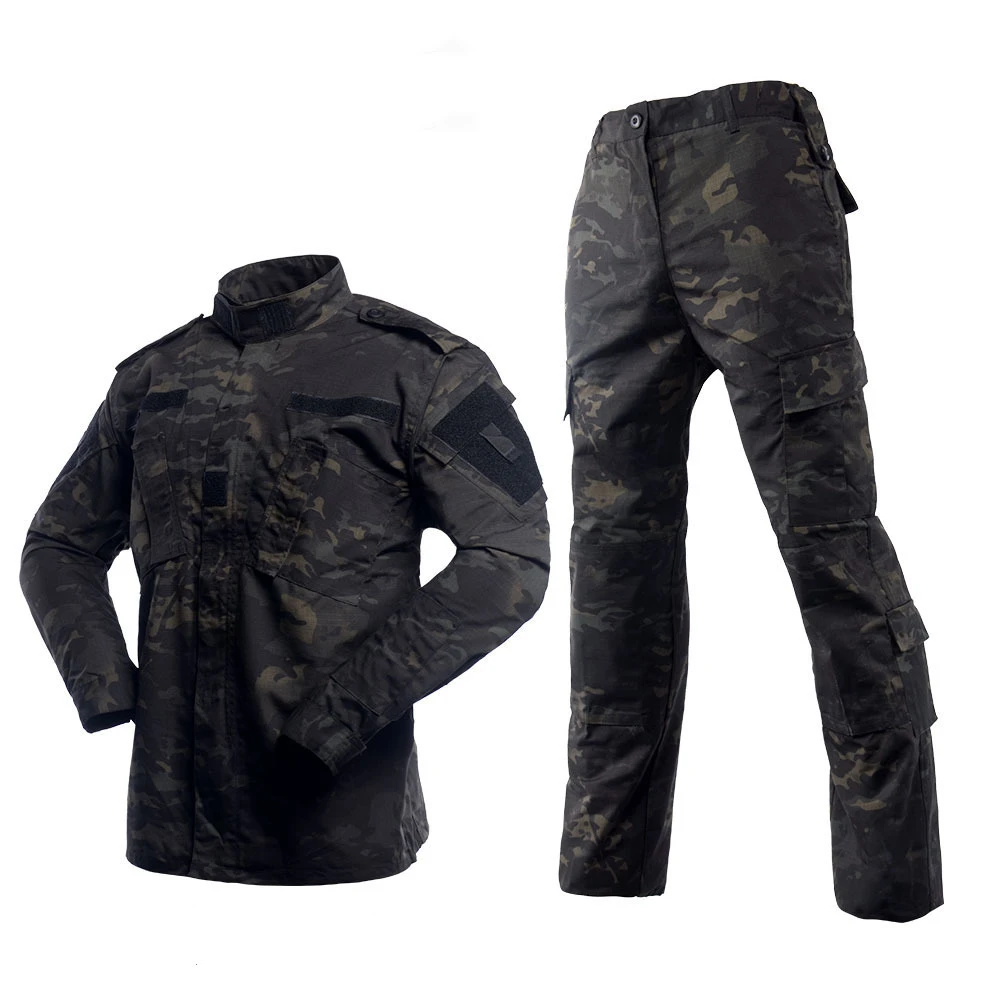 Airsoft Paintball Men Clothing Tactical Sets Uniform Tactical Combat Camo Hunting Clothes Camping Waterproof Suits New