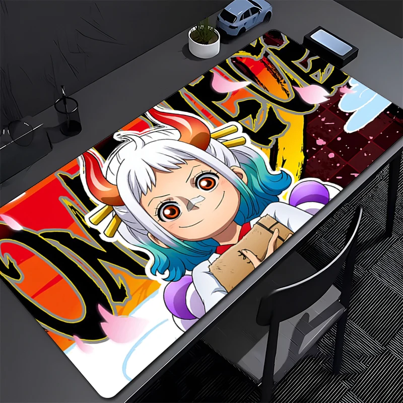 

ONE PIECE Yamato Gaming Mouse Pad Accessories Office Gamer Keyboard Desk Mat Non-Slip Laptop ground mat Large PC carpet Mousepad