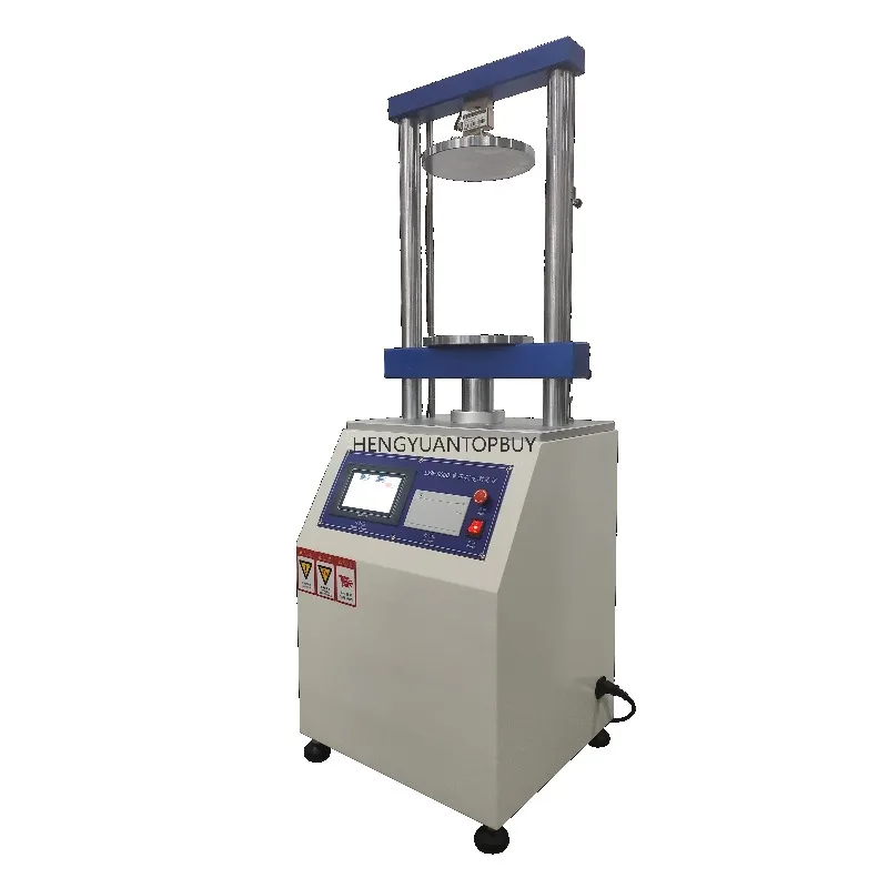Paper Tube Compressive Strength Tester | Corrugated Packaging & Cardboard Testing Equipment | ASTM Standard Lab Digital Machine