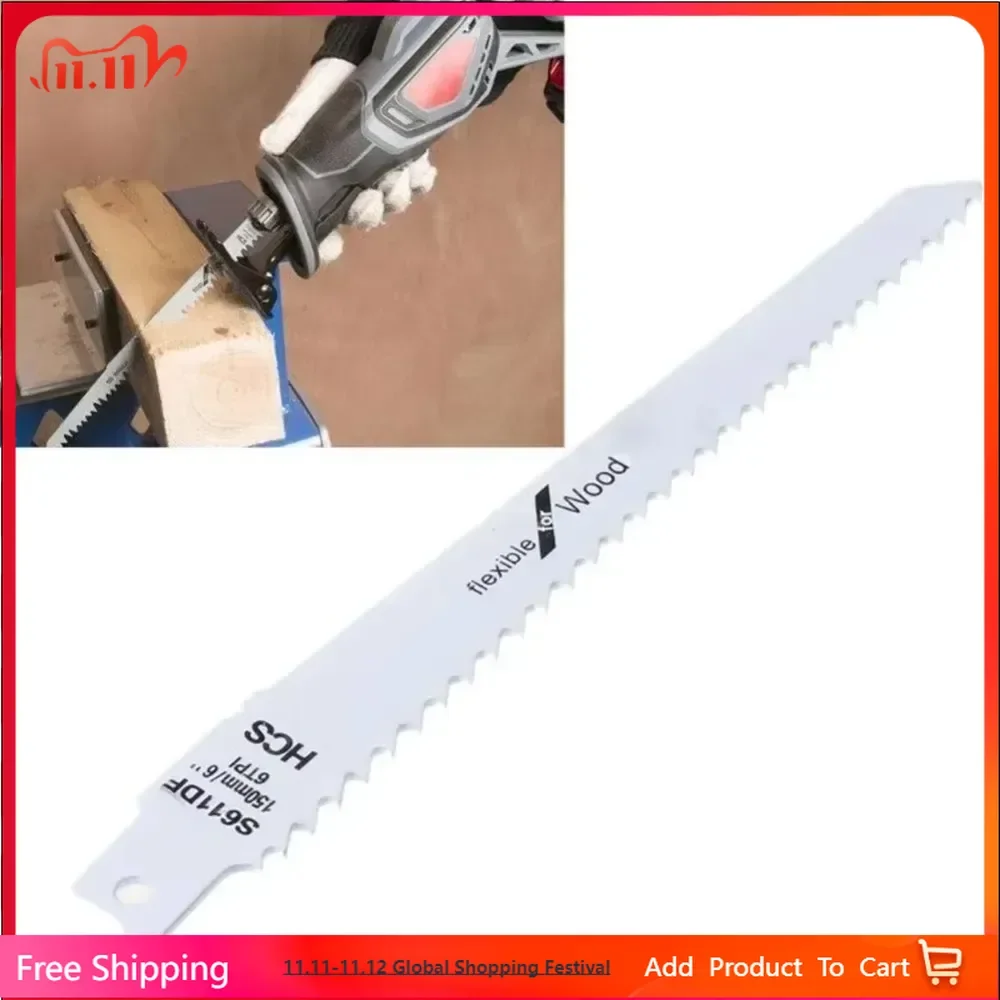 

Wood Pruning Reciprocating Saw Blade for Cutting Woodwoking Accessories Plastic Pipe Cutting Metal Cutting Durable
