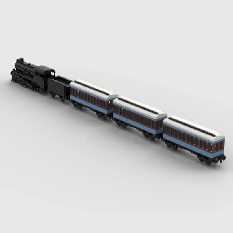 Moc-bouwstenen Beroemde geanimeerde treinserie De Polar Express-modelbouwtechnologie Modulaire blokken Bouwspeelgoed