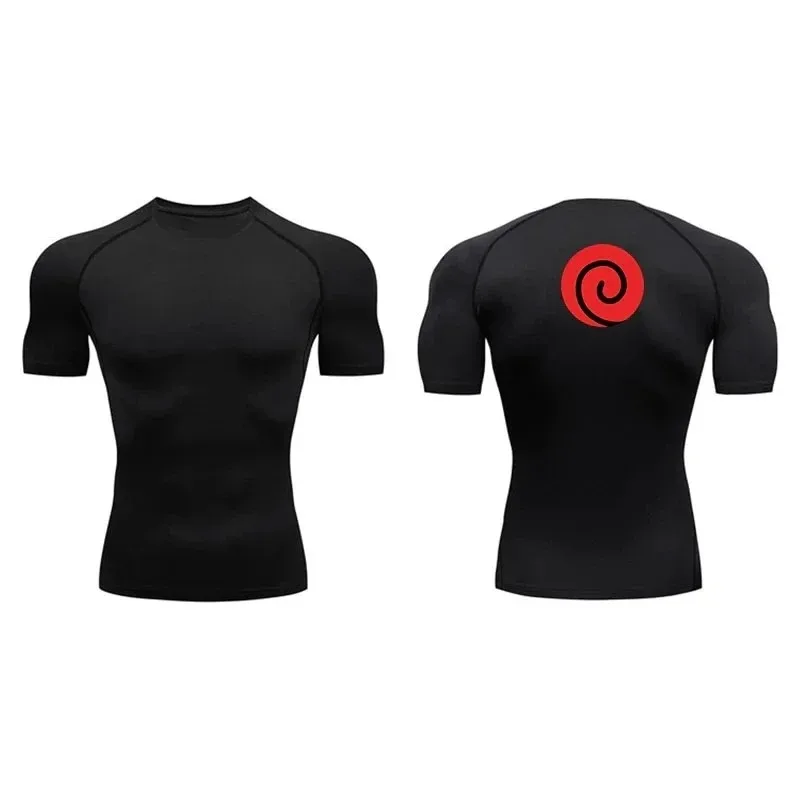

Men's Compression T-shirt Running Quick Drying Sports High-Elasticity Fitness Gym Training Muscle Adjustment Tight Fit Clothing