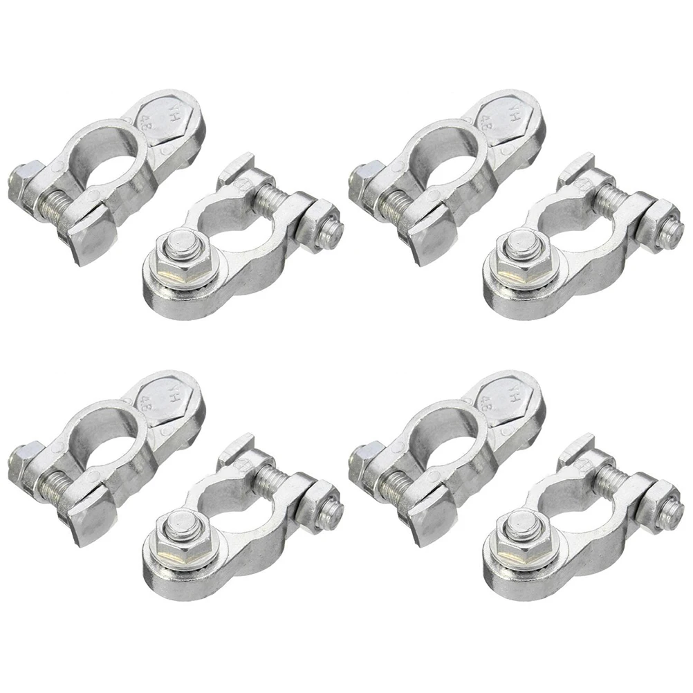 

8Pcs Terminal Clip Aluminium Alloy Durable Universal Car Holder Compact Car Modification Accessories