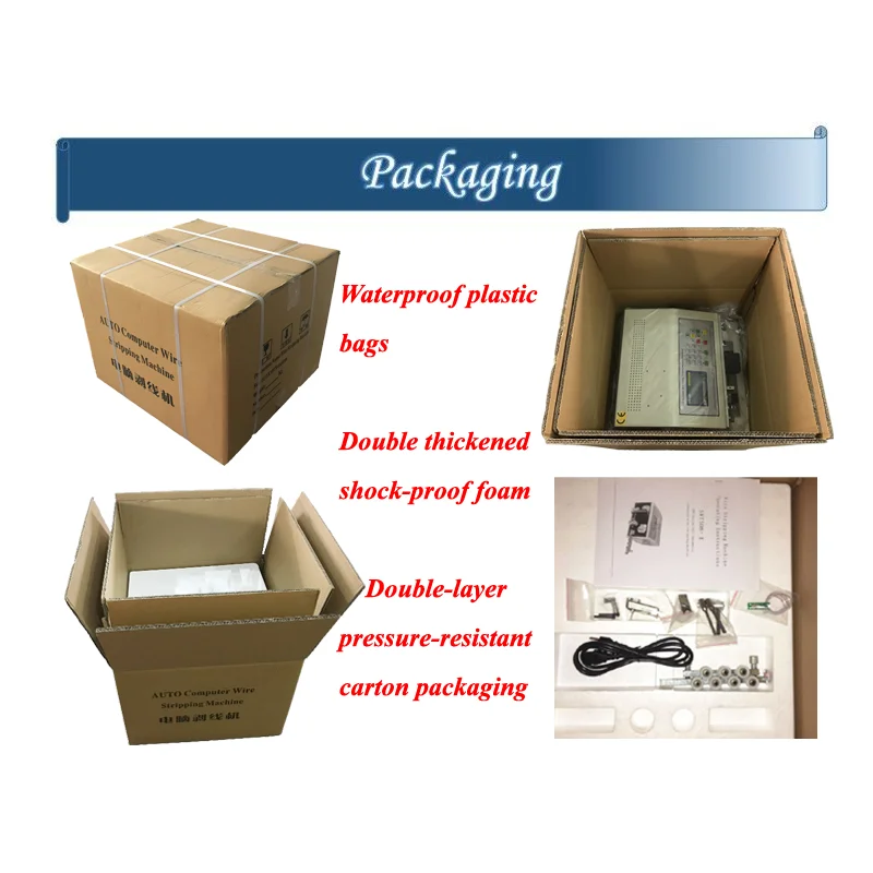 SWT-608-MAX1-4S التلقائي تقشير سلك متجرد تجريد آلة القطع 0.2 إلى 25mm2 500W 4 عجلات محرك التحكم باللمس