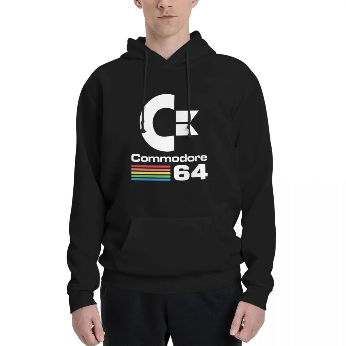 Commodore 64 Hoodie Harajuku Pullover Autumn Winter Men Women Sweatshirt Long Sleeve Tops