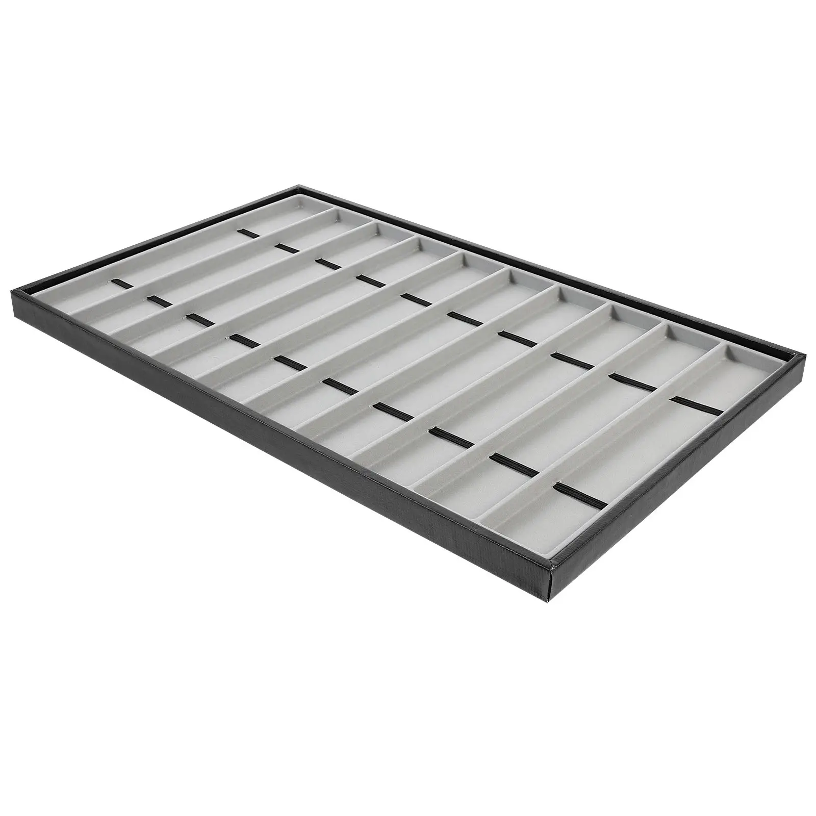 

10 Slots Watch Display Tray Storage Box High Quality Flannel Classic Rectangular Design Protect No Scratches Jewelry Holder Band