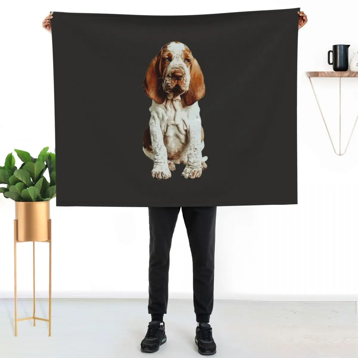 Manta para cachorros Bracco Italiano, manta cálida y cómoda, regalo para padres y amigos