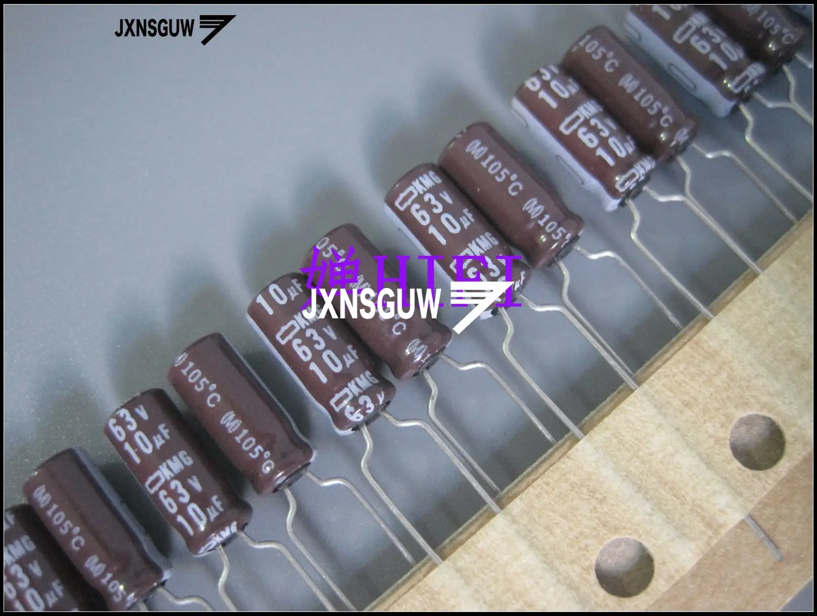 20PCS NIPPON KMG 63V10UF 5X11MM NCC long life electrolytic capacitor 10UF/63V CHEMI-CON 105 degrees 10uF 63V