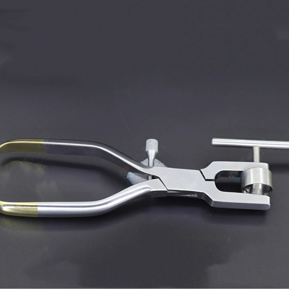 17cm Dental Bone Crusher Forceps High Quality Stainless Steel Oral Implant Bone Mill Morselizer Instrument Dentist Tools