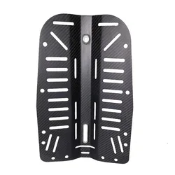 Scuba Diving Carbon Fiber Backplate Lightweight Compacted Technical Cave Divers Back Plate