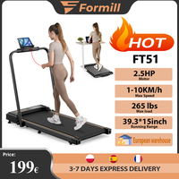 Formill F51 2 in 1 Treadmill,Max Speed 1-10 km/h Electric Treadmill,Installation Free,Treadmill Running Jogging Machine for Home