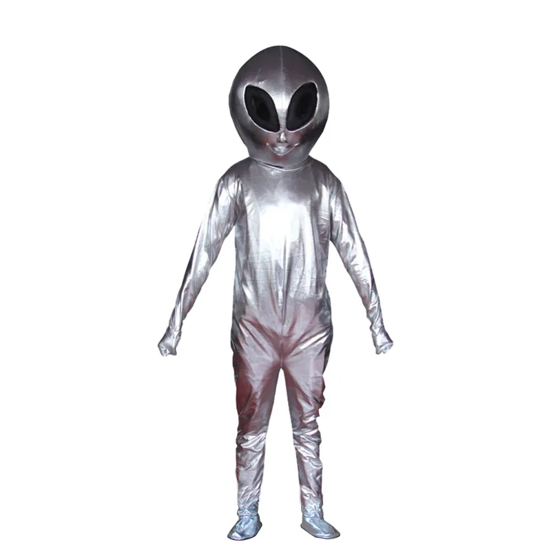 

Silver Alien Cartoon Costume Alien COSPLAY Clothes Performance Props Clothing Headgear Anime