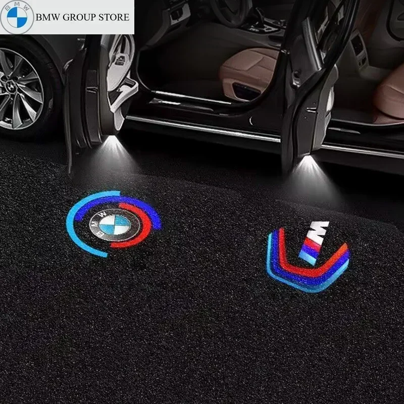 

Accessories Hot For BMW BMW GROUP 4Pcs Car LED HD Door Welcome Projector Laser Lamps For BMW E90 E60 E46 E93 F20 F21 F30 F31 F32