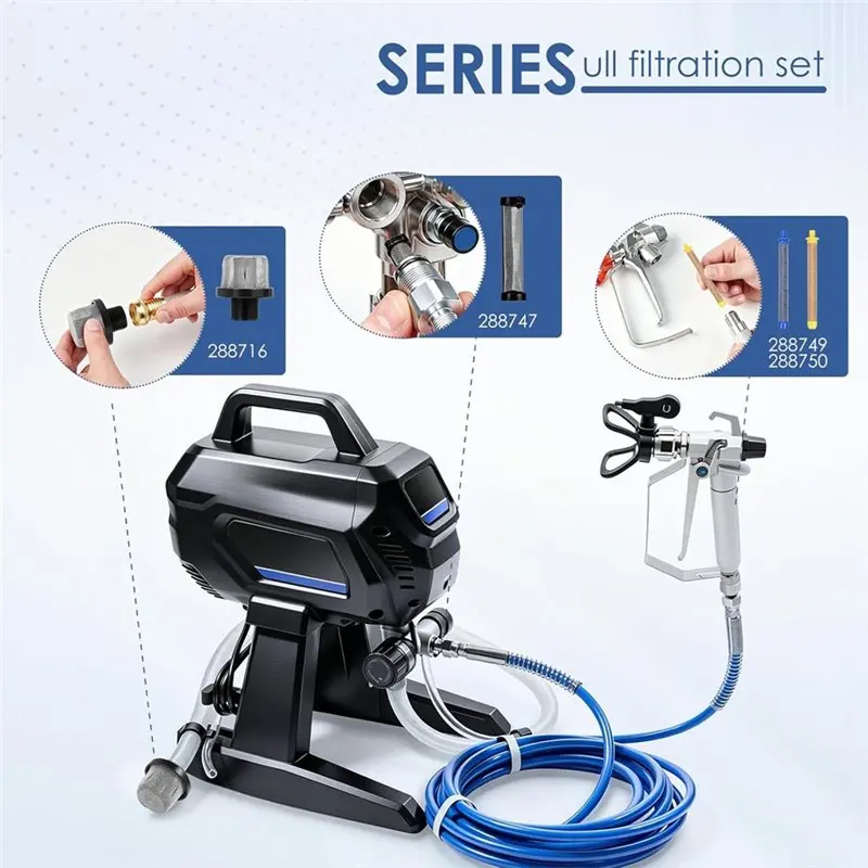 Filter Set(24 Pieces) For Graco Prox17/Prox19- Airless Paint Sprayer