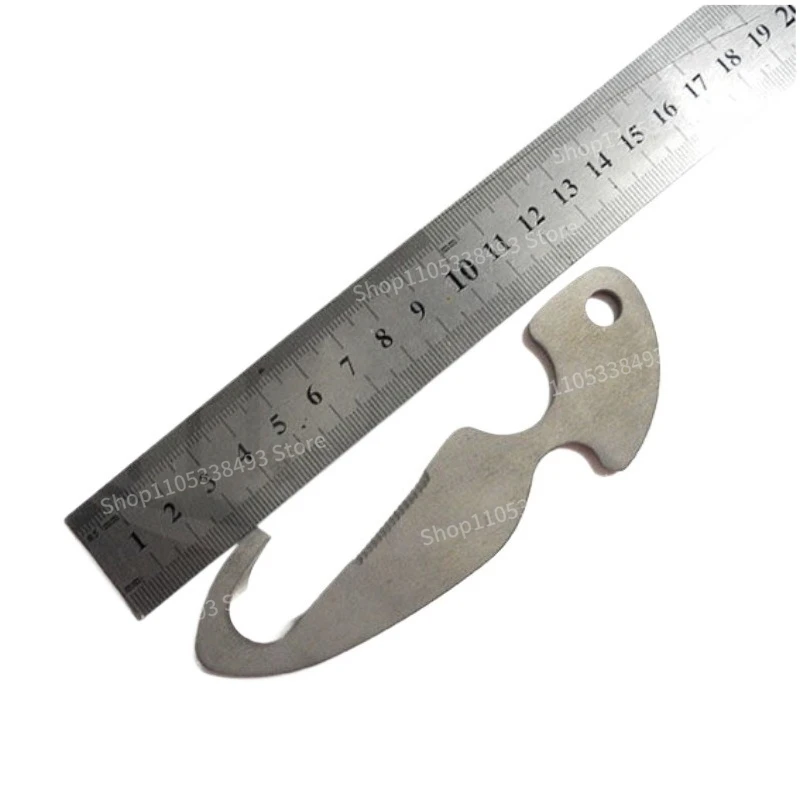 For Titanium Alloy Diving Rope Cutter, Crescent Scimitar, Underwater Safety Gear
