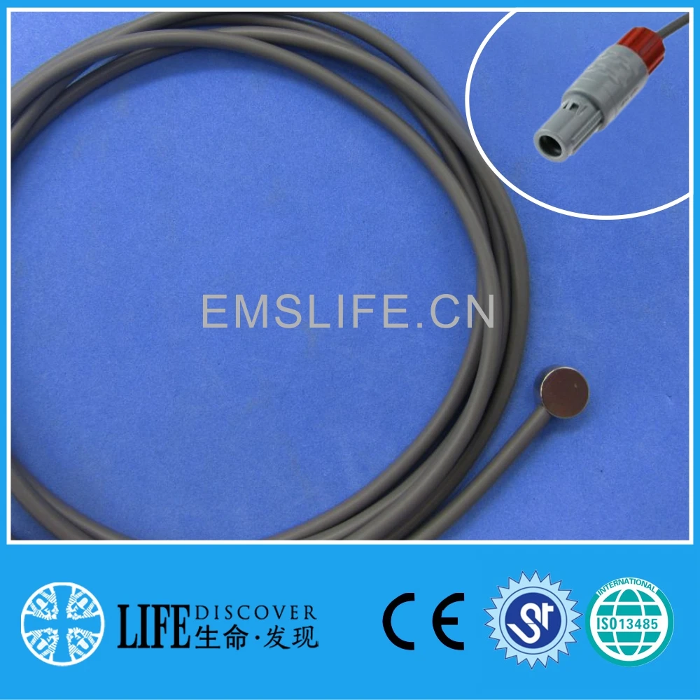 Compatible triton adult pediatric skin-surface esoohageal rectal temprature probe