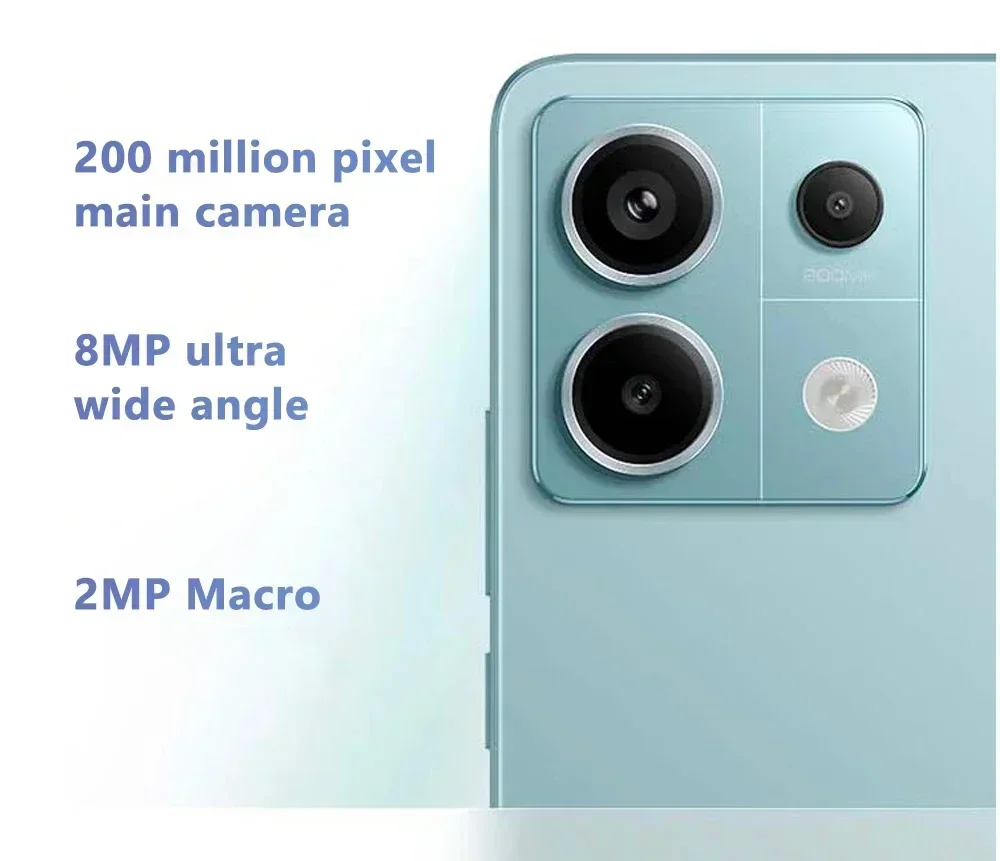 Xiaomi Redmi Note 13 Pro 5G 16GB 512GB Android 6,67 pulgadas Qualcomm's Segunda Generación Snapdragon Global Rom 5G Smartphone