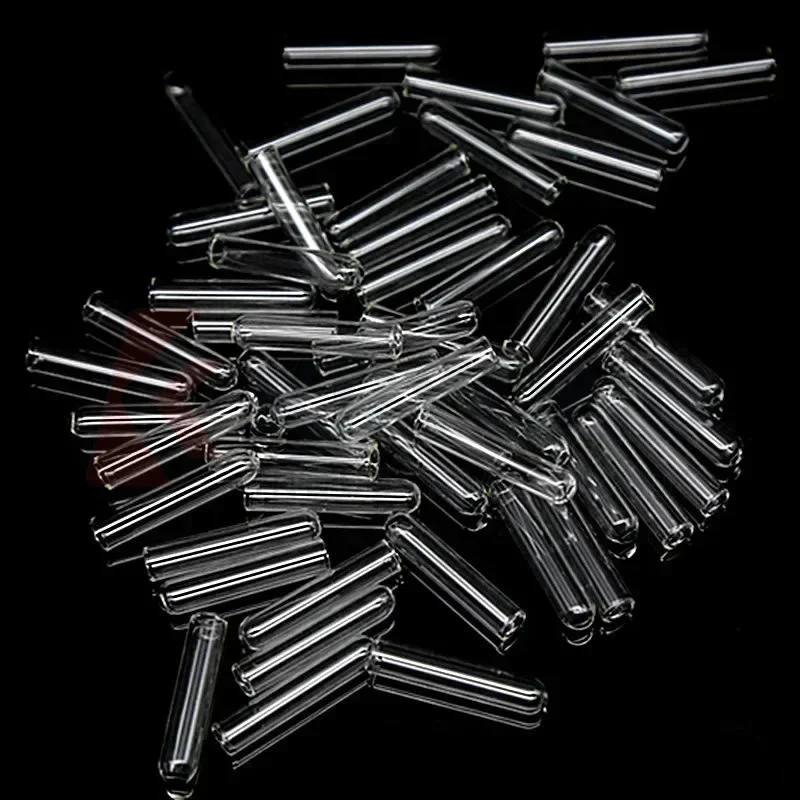 Glass Fermentation Tube Duchenne Small Catheter 5mm x 30mm Dehans Tubule Biological Laboratory Supplies Glass Tube 200 PK