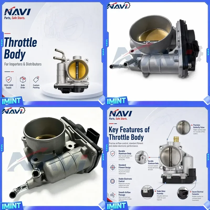 Navi Durable Heavy Electronic Throttle Body 16119JN00A 16119JN00B For Teana J32 2.5L Replacement