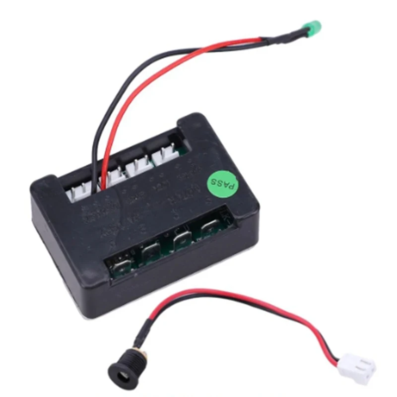 DC24V Electric Scooter Controller 120W DC Electric Brush Motor Controller E-Scooter Part With Charge Cable And LED Cable