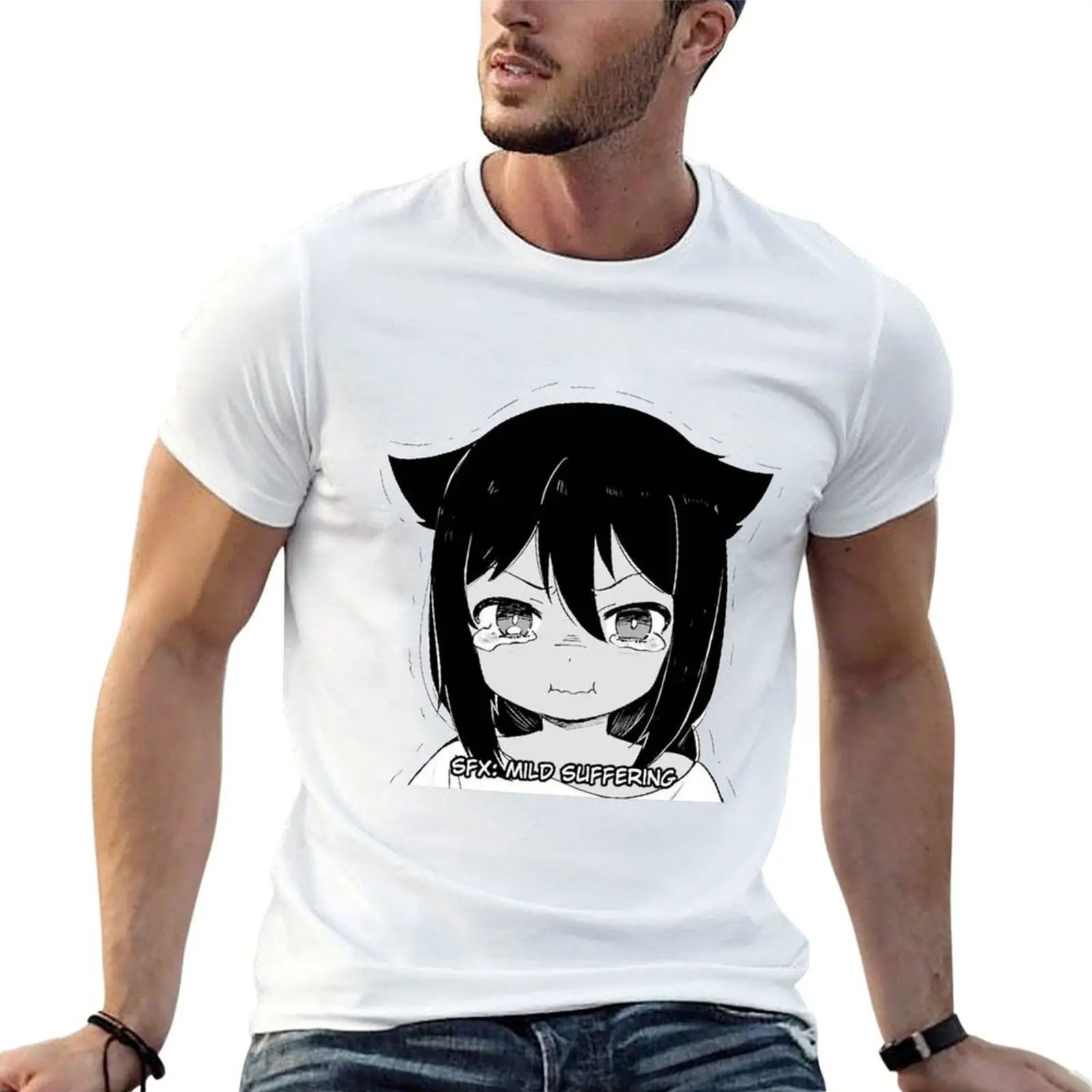 

Jahy-sama Sad Suffering Design T-Shirt graphic t shirts for man t shirt man designer cotton t shirts high quality T-shirt