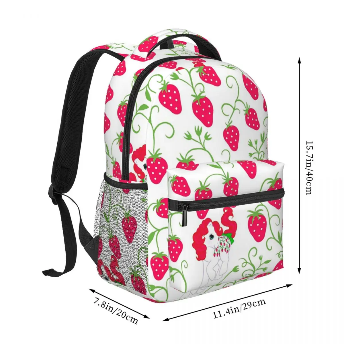Twice As Fancy Sugarberry Backpack Student BookBag Kids School Bag Computer Shoulder Bags for Men Women view 2