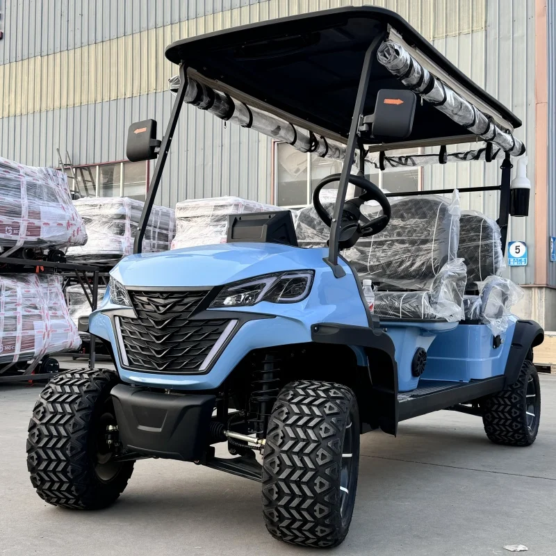 Product Customization Street Legal 6 Seat Electric Golf Buggy Hunting Cart Lifted Golf Carts