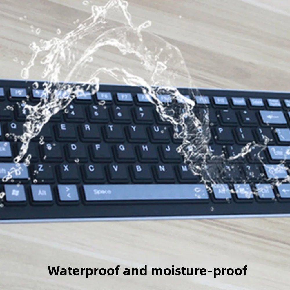 

USB-интерфейс, мягкая силиконовая гибкая клавиатура, складная 103-клавишная USB-клавиатура, пылезащитная, водонепроницаемая, проводная клавиатура для домашнего использования