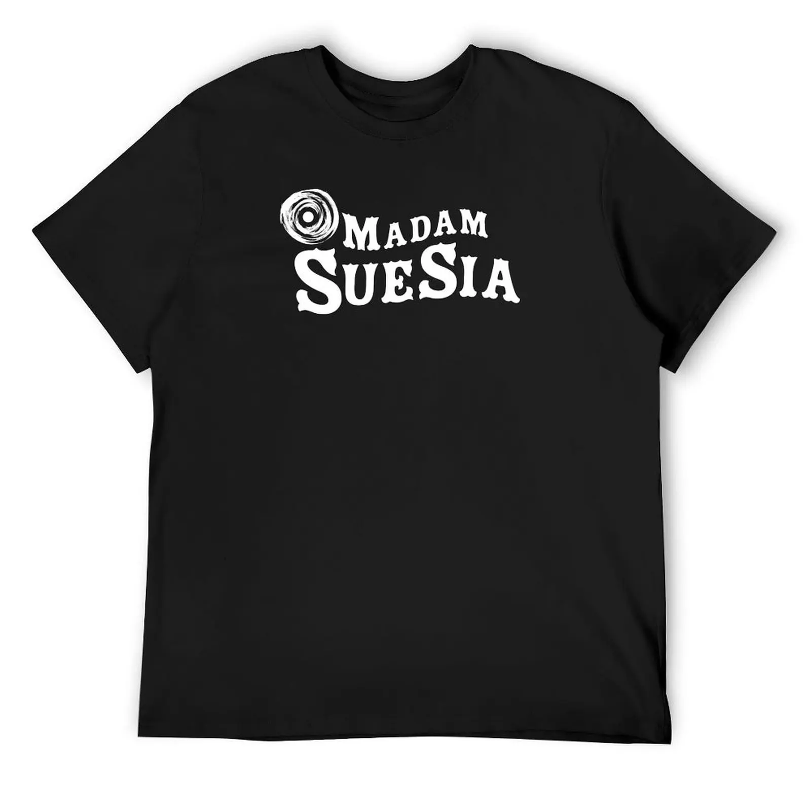 Madam Suesia Logo Blanco T-Shirt new edition cotton graphic tees mens clothing