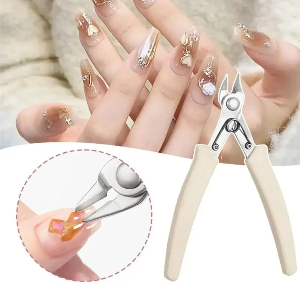 

Multifunctional Flat Nose Professional Nail Clipper Heavy-duty Pointed Nose Removal Pliers High Force Metal Chain Cutting Craft