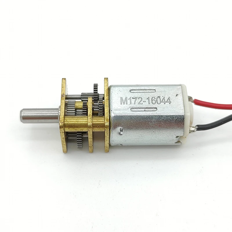 Mini N20 Gear Motor DC 5V 6V 9V 54RPM Slow Speed Large Torque Micro 12mm Full Metal Gearbox Reduction Motor DIY Robot Smart Car