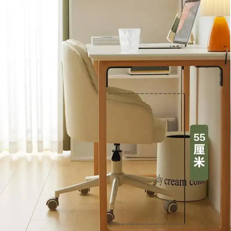 

Bench Chair Bedroom Office Makeup Adjustable Swivel Desk Nail Art Chair Furniture Supplies Gaming Racing Office for Leisure