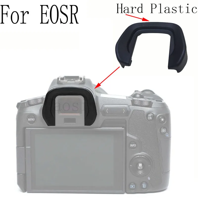 1-10pcs Viewfinder Eyepiece Eyecup View Finder Eye Cup Piece hard plastic For Can&n EOS R camera Part