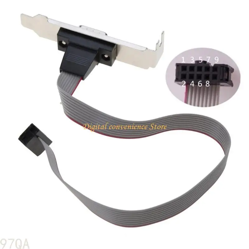 DB9 RS232 9-Pin Serial Port Cable for Motherboard - usage example