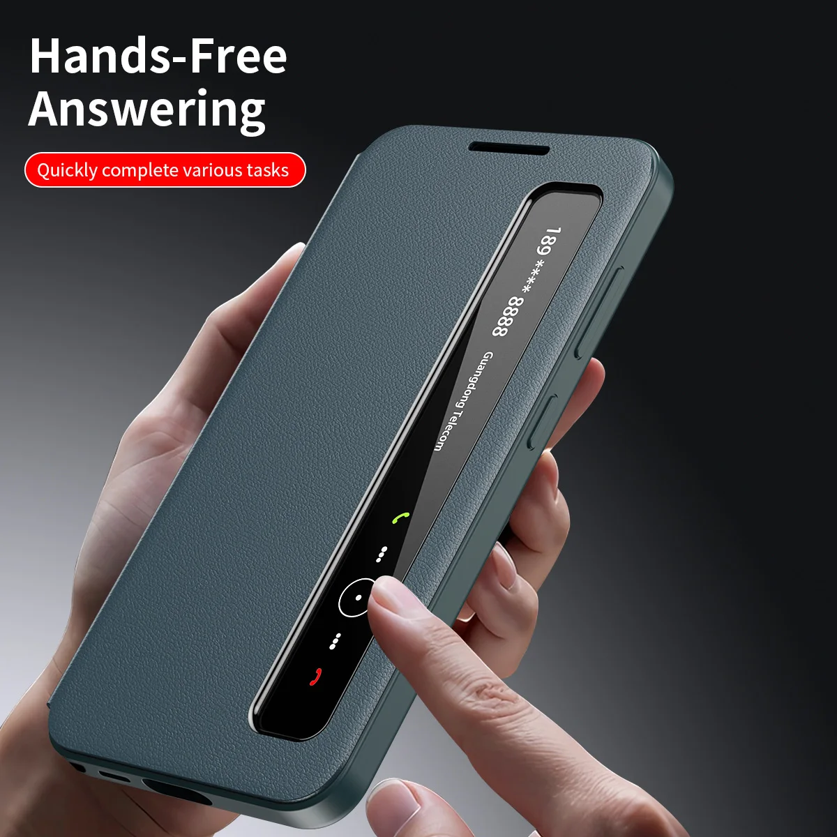Smart Side Window S-View Flip Premium Leather Case For Samsung Galaxy S22 S23 S24 S25 S26 Ultra S25FE A55 A56 Protect Skin Cover