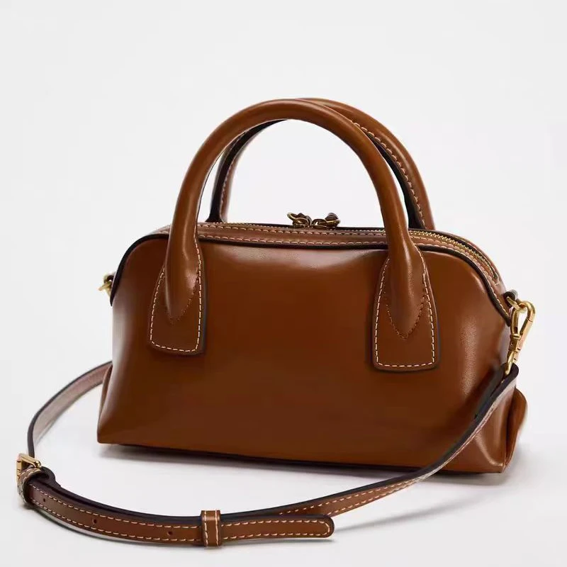 

Women's Shoulder Bag PU Leather Fashion Trend Girl's Crossbody Bags ins Adjustable Shoulder Straps New Women Messenger Bag
