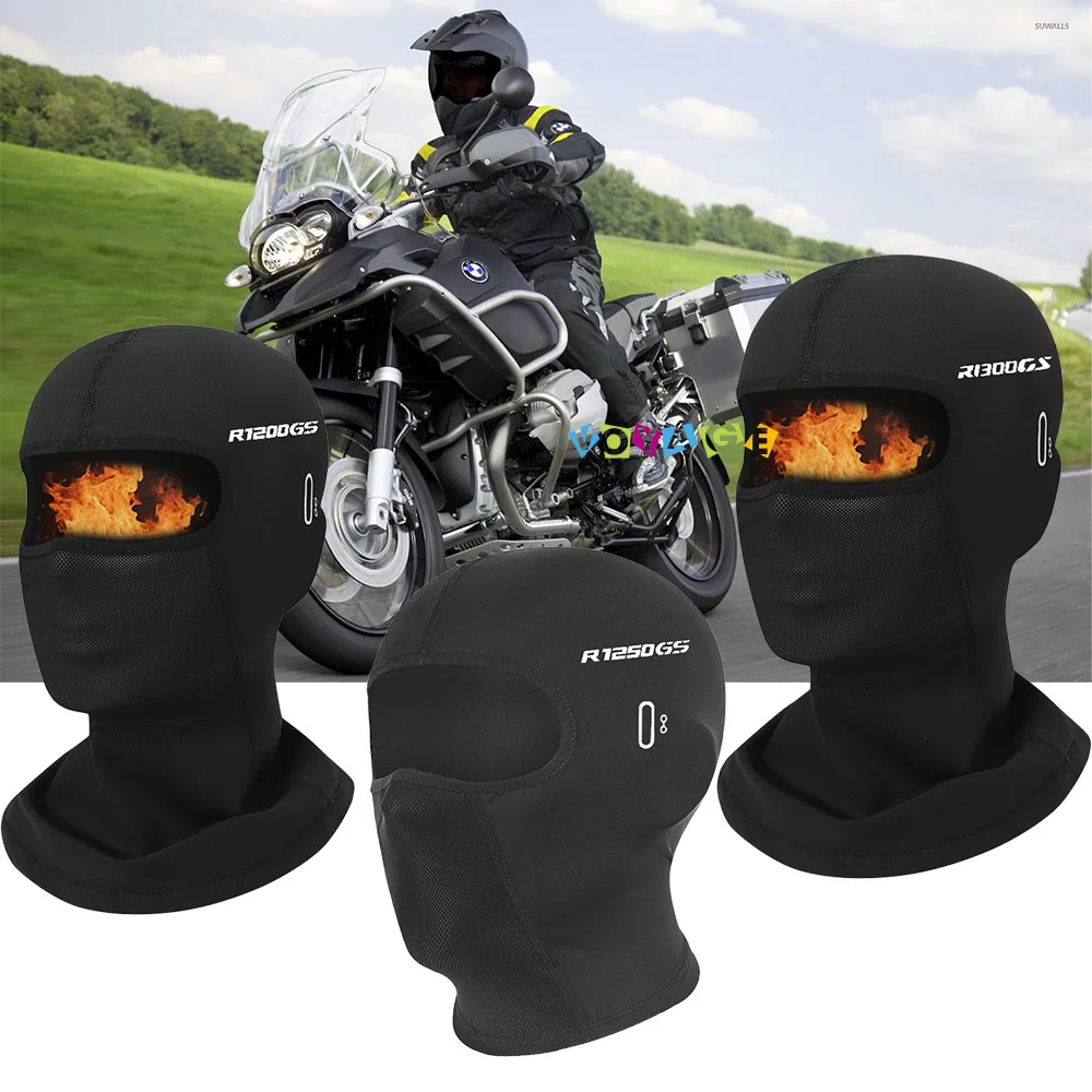 New For BMW R1200GS R1250GS R1300GS GS 1200 1250 1300 Motorcycle Neck Full Face Mask Windproof Dustproof Face Shield Accessories