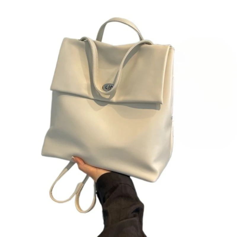 Black Backpack Temperament Commuter College Backpack Bag 2026 New Autumn  Winter Senior Foreign Style Going Out Schoolbag Women