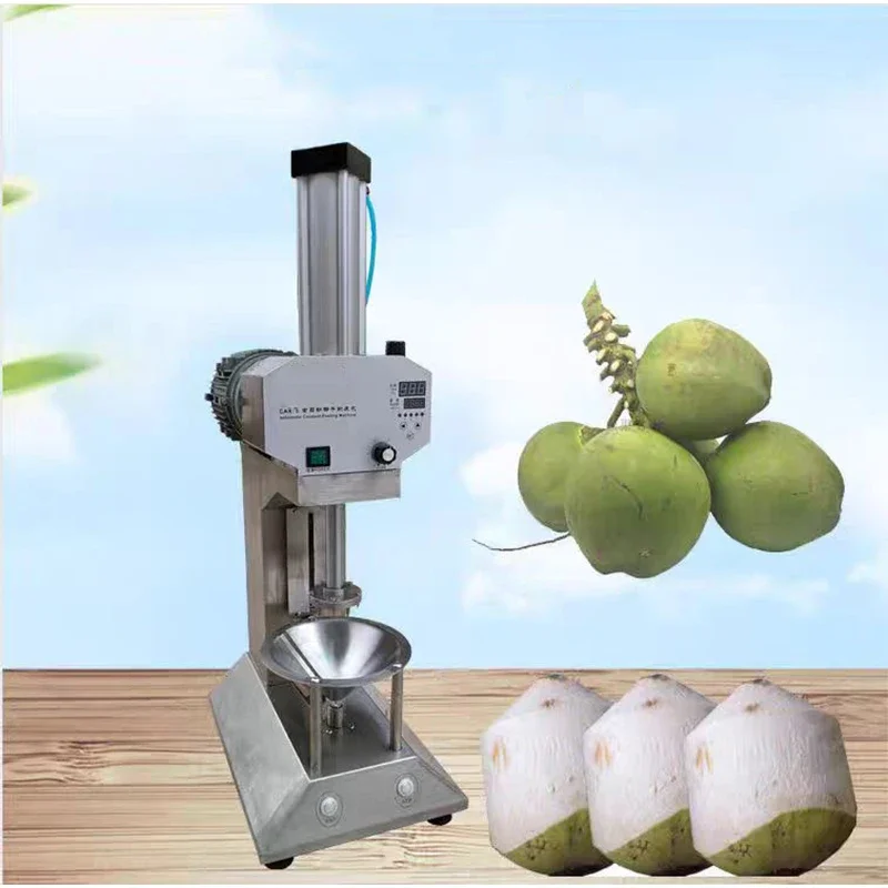 Máquina peladora de coco compacta y eficiente