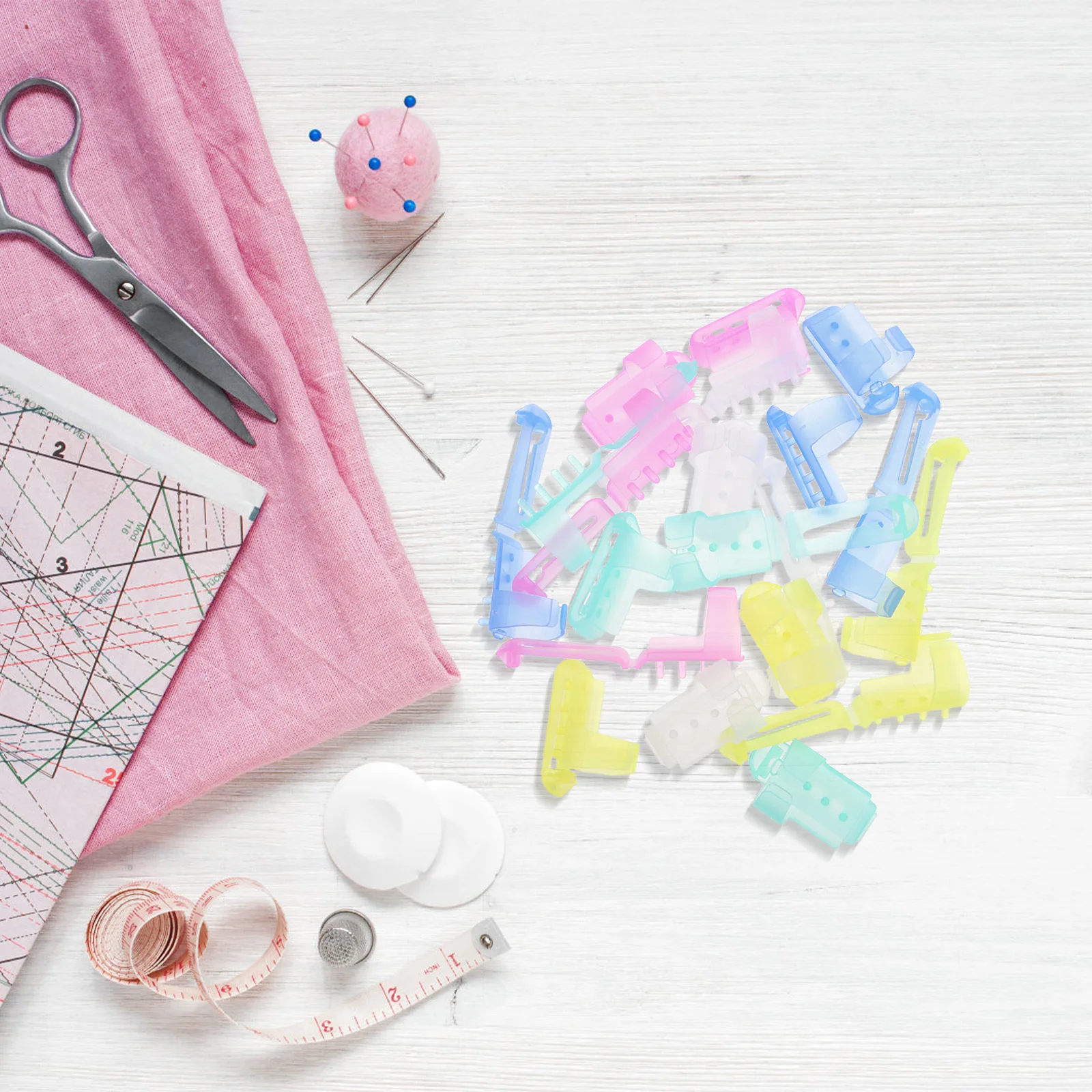 الحياكة الغزل دليل الموضوع مدير السلس الصوف المغذية لصنع سترة الحرفية DIY أداة الإبرة التبعي #1