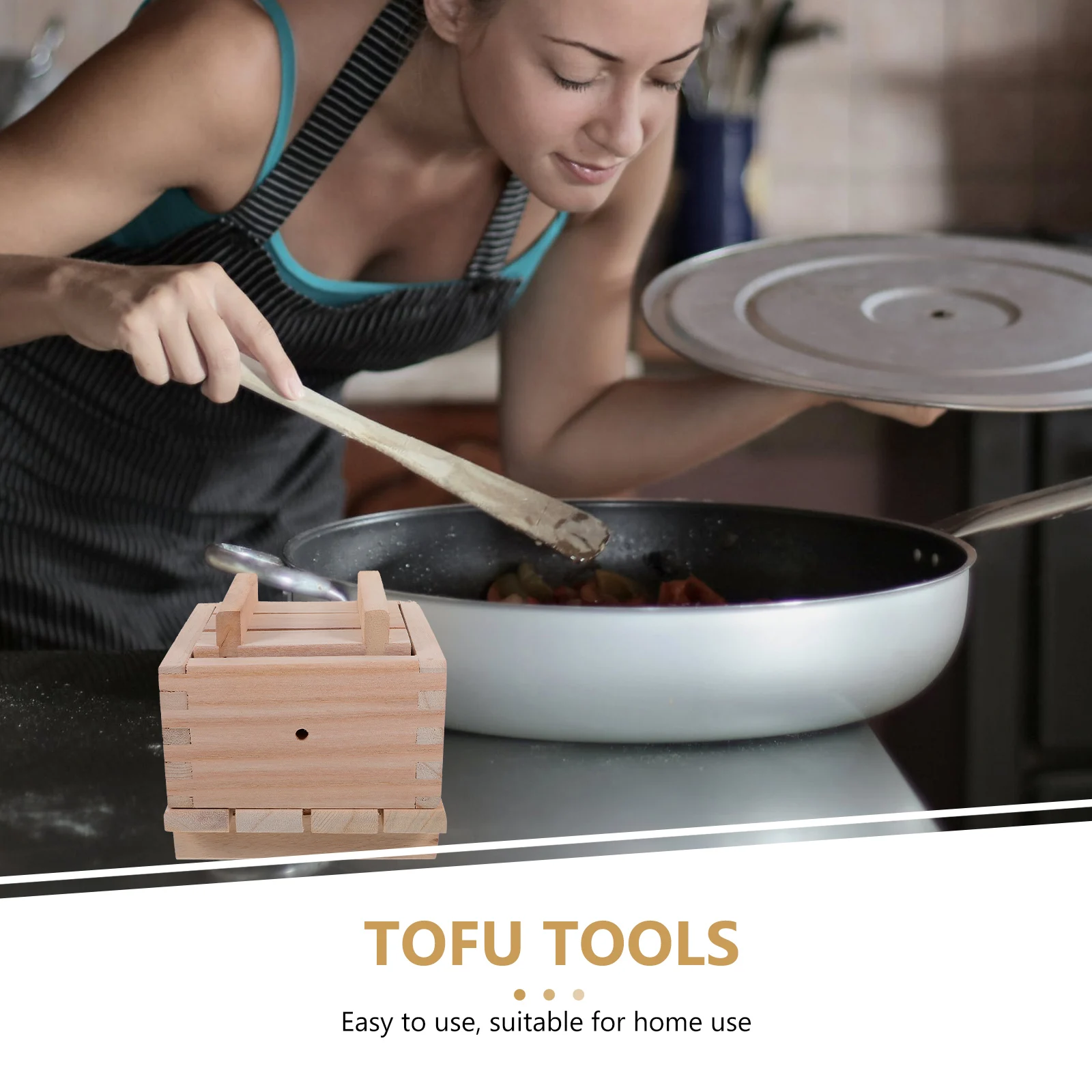 

Wooden Tofu Mold for Homemade Bean Curd Maker Simple Press Without Rod 2 3 Pounds Kitchen Tool Tofu Pressing Molds DIY Moulds