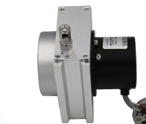 Rope displacement sensor, cable encoder, gate opening meter, resistance type 5K Ω 10K Ω output