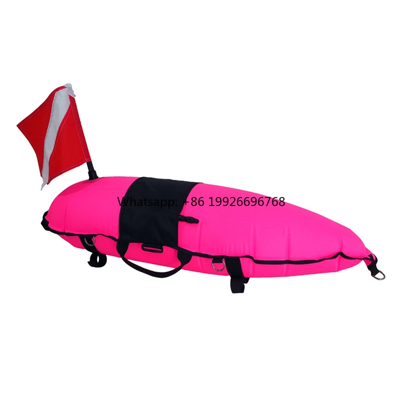 

DPR Brand Large Atmosphere Flat Buoys Inflatable Spearfishing Float With Flag Manufacturer