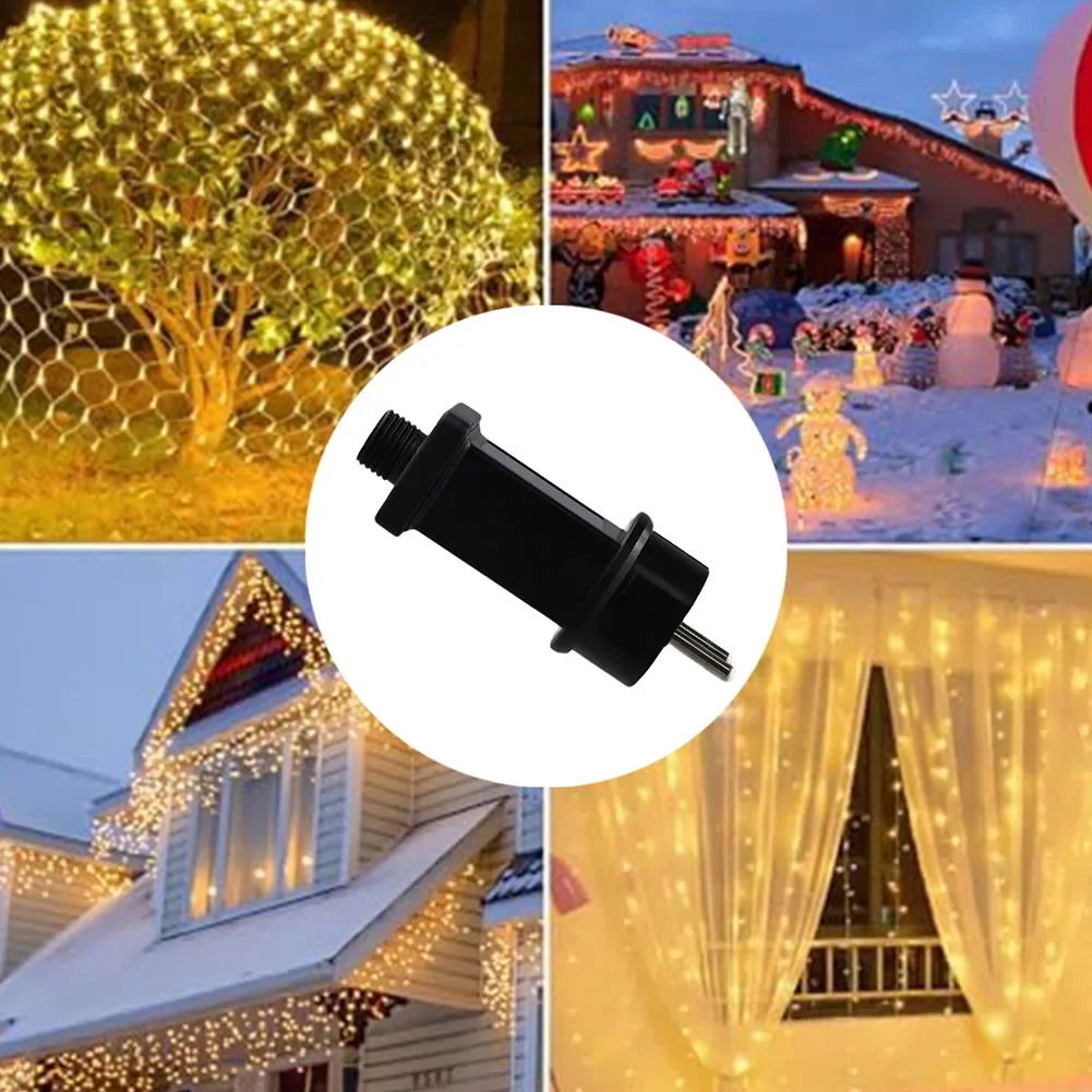 Christmas Fairy Light Power Adapter 3 5V IP44 Waterproof Transformer with 0 1A Output for Reliable Indoor and Outdoor Use