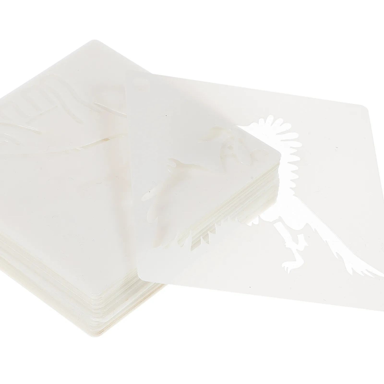 

60Pcs Animal Themed Stencils Washable Pet DIY Spray Stencils for Home Decor Handmade Art Crafts Lovely Reusable Craft