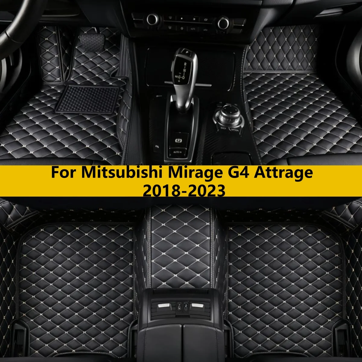 

Автомобильные коврики для Mitsubishi Mirage G4 Attrage 2018 2019 2020 2021 2022 2023, автомобильные коврики для мужчин и женщин, автомобильные аксессуары